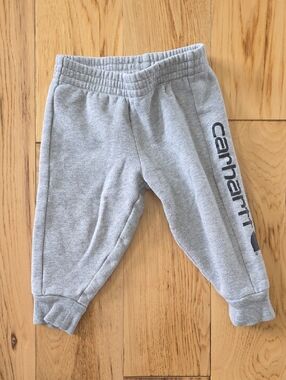 Carhartt Kids Gray Logo Sweat Joggers